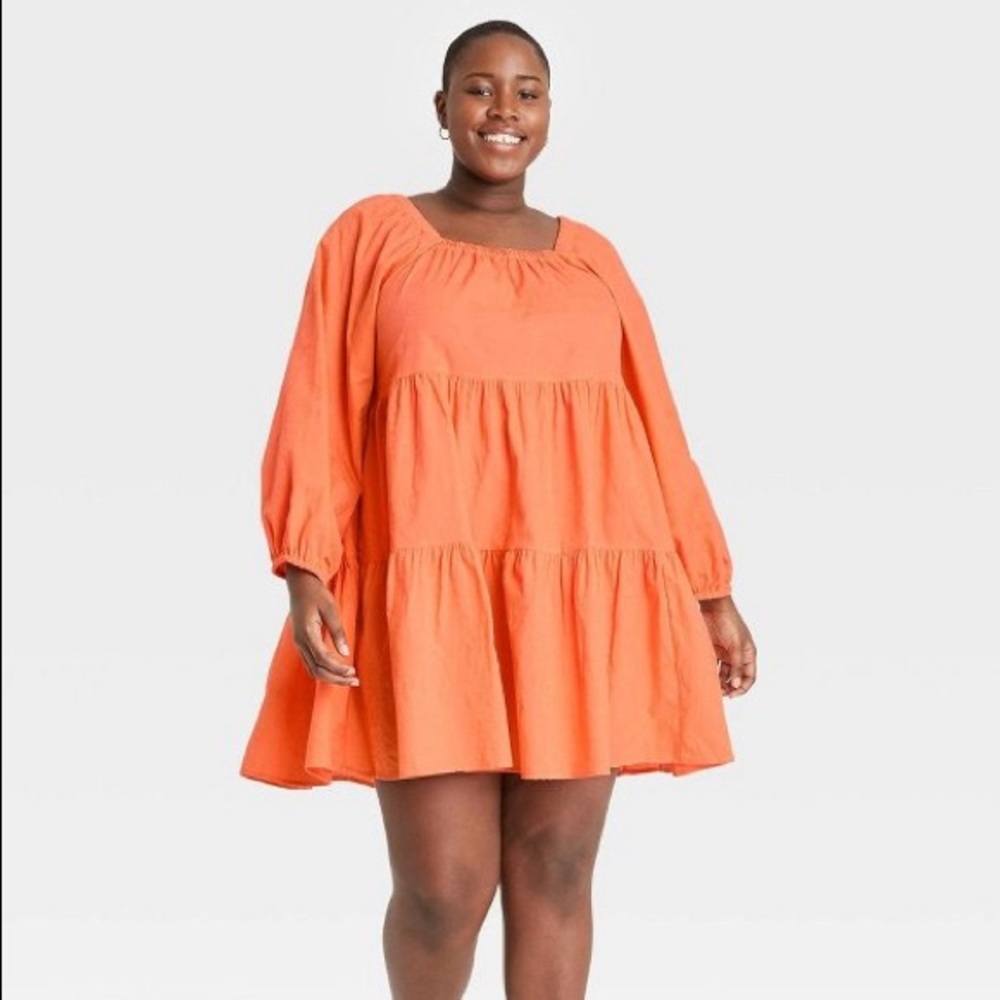 Women’s Puff Long Sleeve Dress